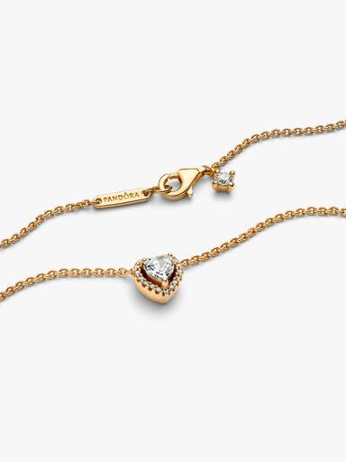 Collar Corazón Brillante