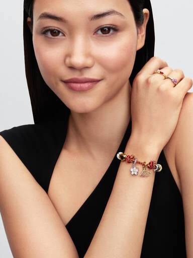 Anillo Flor de Cerezo de Mulan de Disney