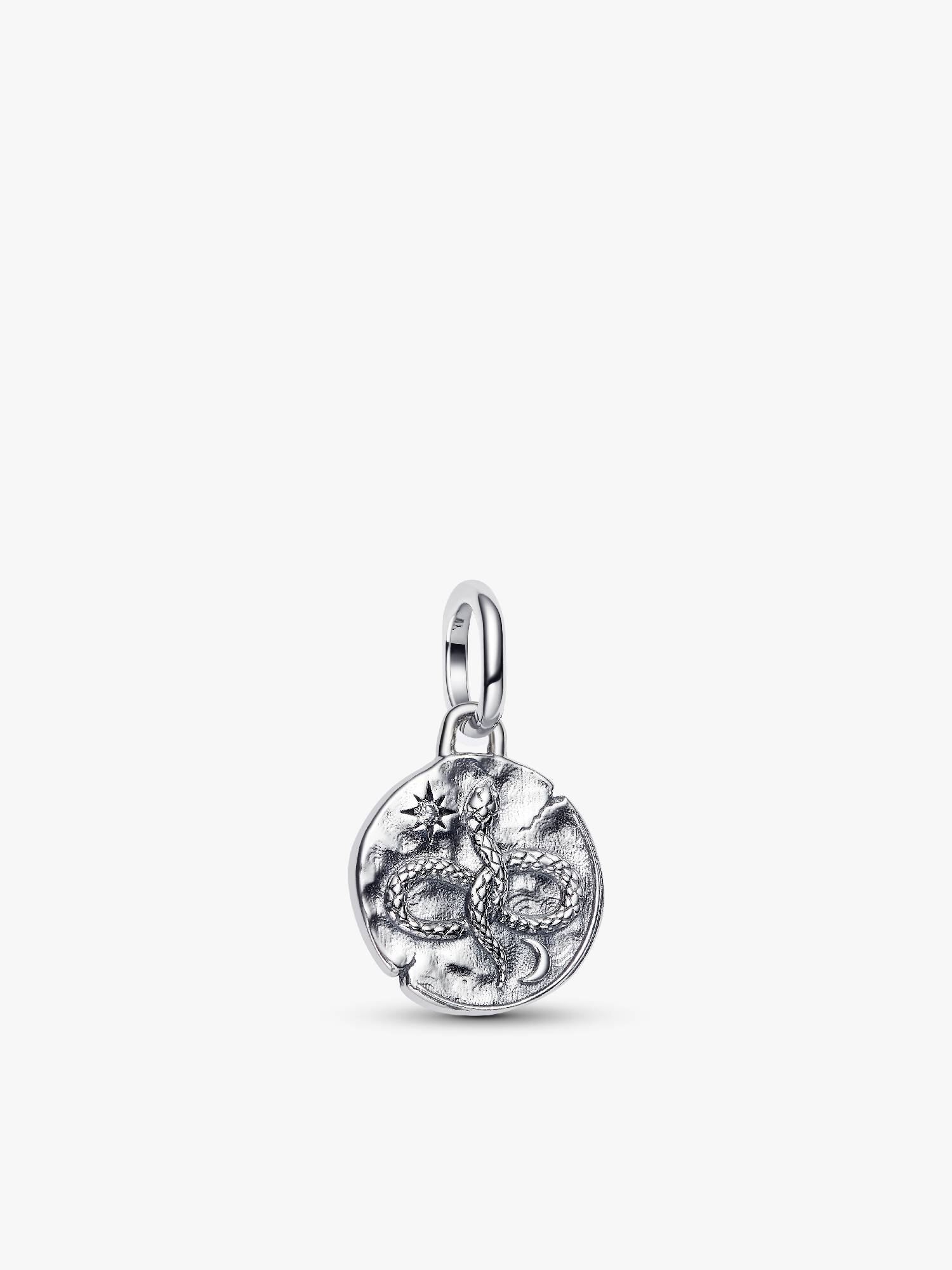 Charm Medallón Serpiente Infinito