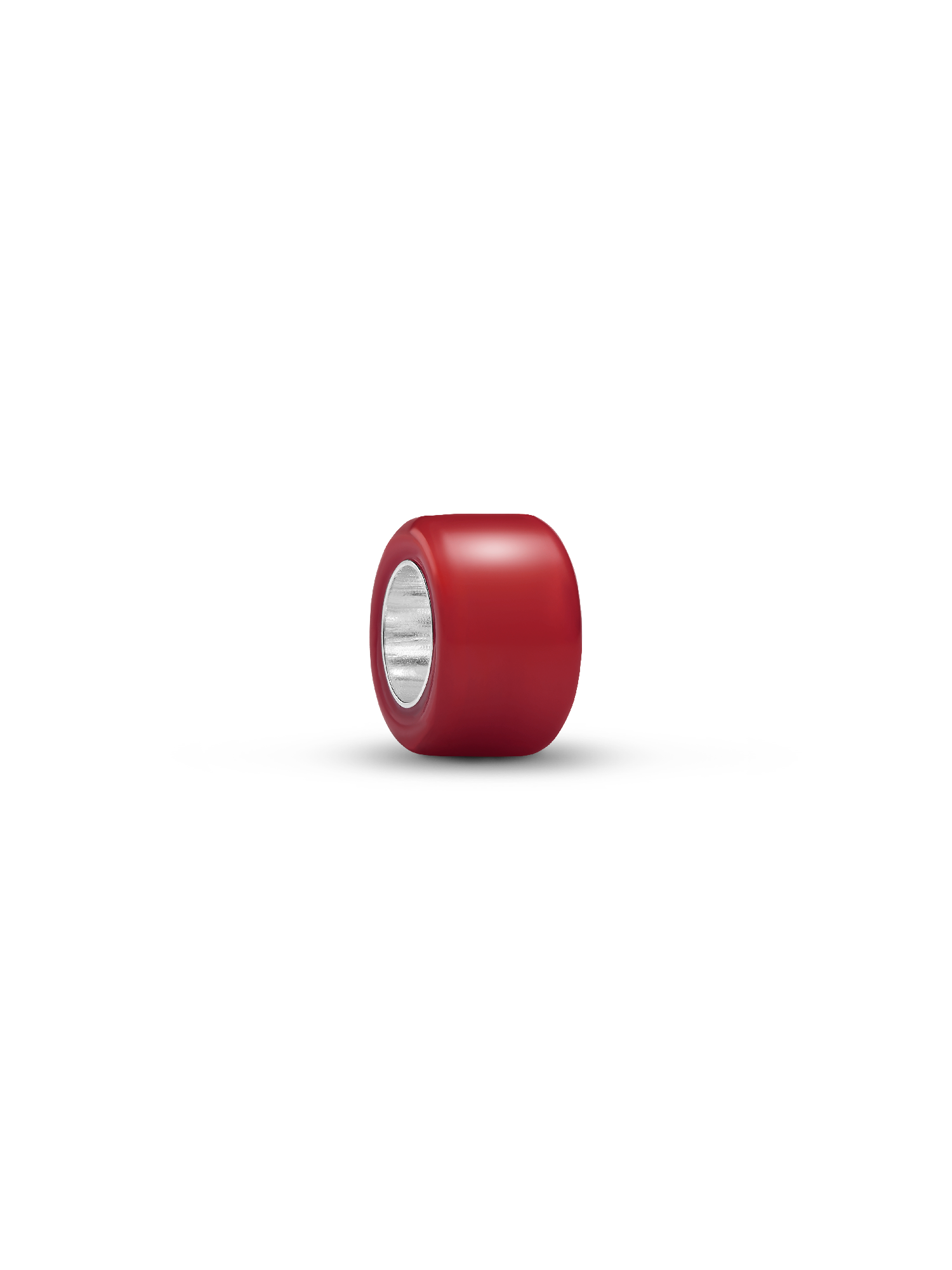 MIni Charm de cristal de Murano rojo