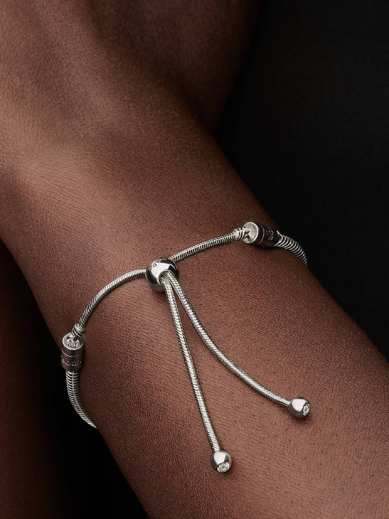 Brazalete Deslizante Diseño Cadena de Serpiente