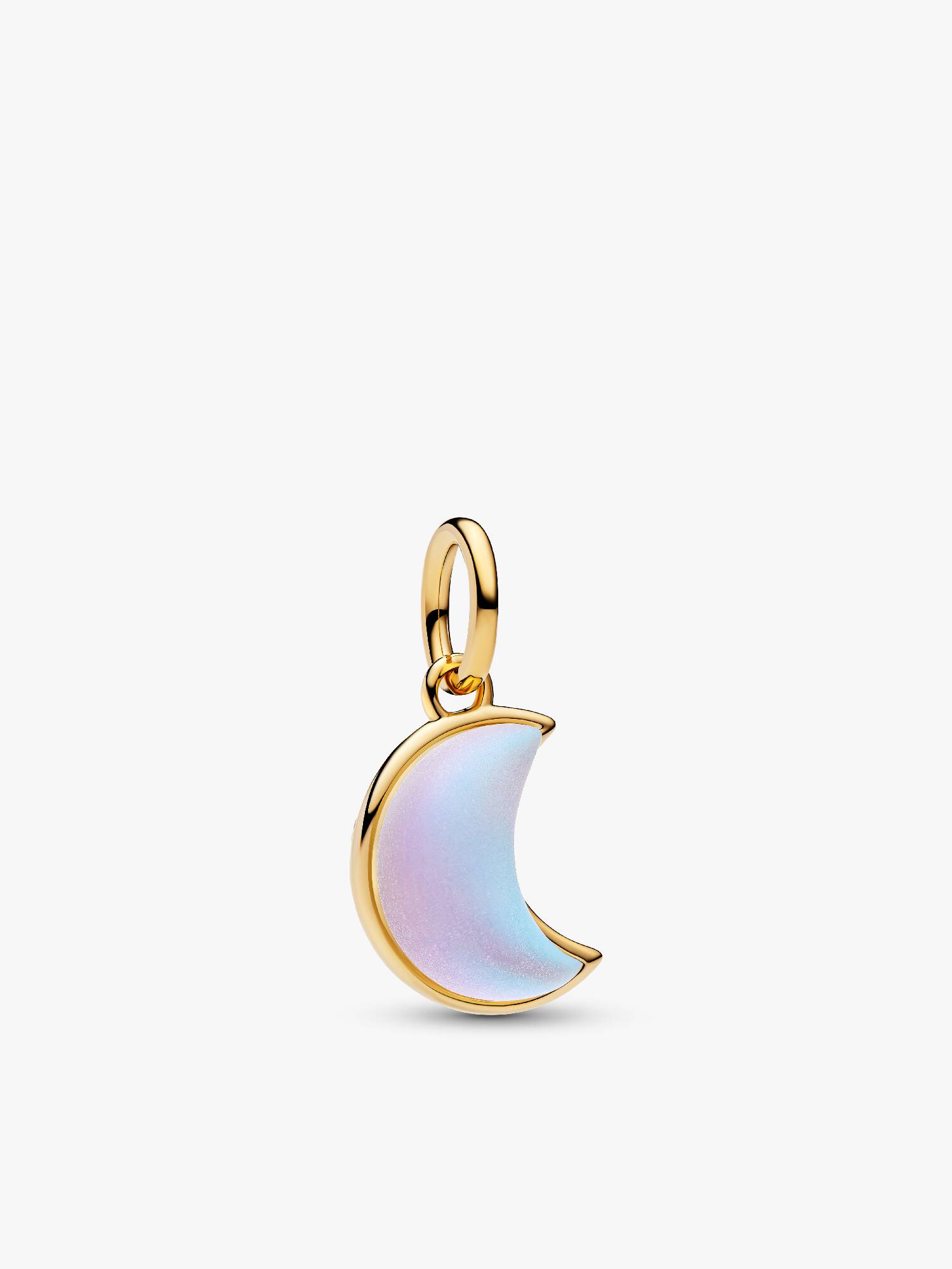 Charm Colgante Luna Creciente Brillante