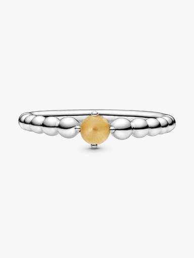 Anillo de Cuentas Miel