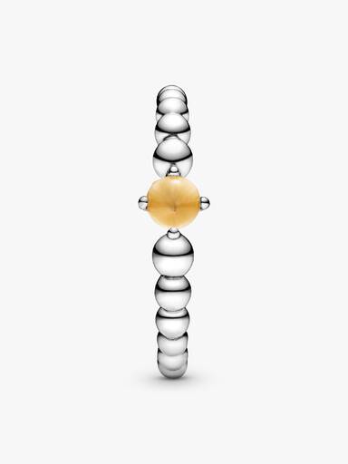 Anillo de Cuentas Miel