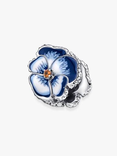 Charm Pensamiento Azul Talla única