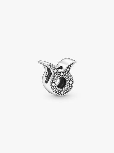 Charm del zodíaco Tauro resplandeciente