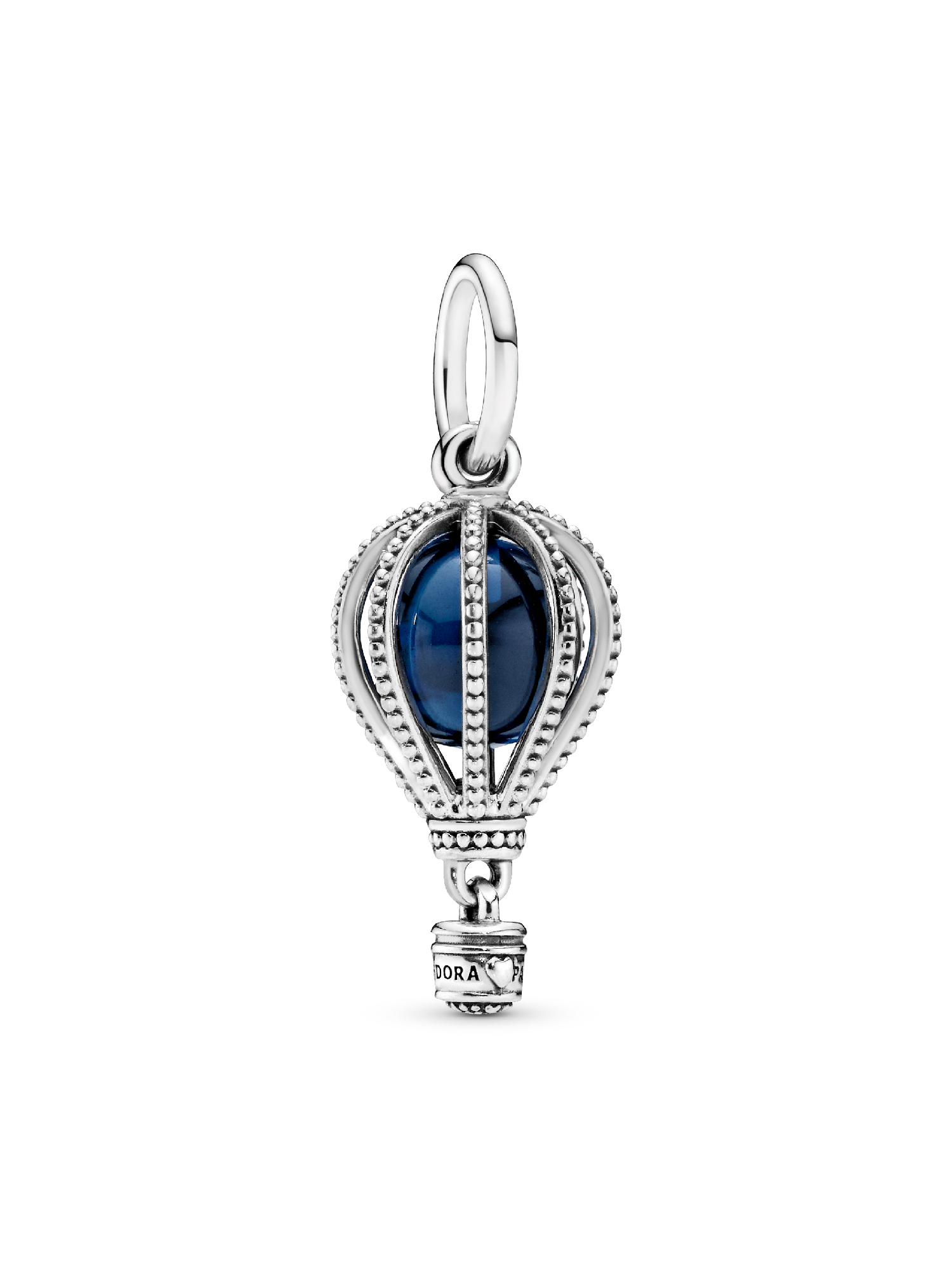 Charm Colgante De Viaje Globo Aerostático Azul Oscuro Talla única