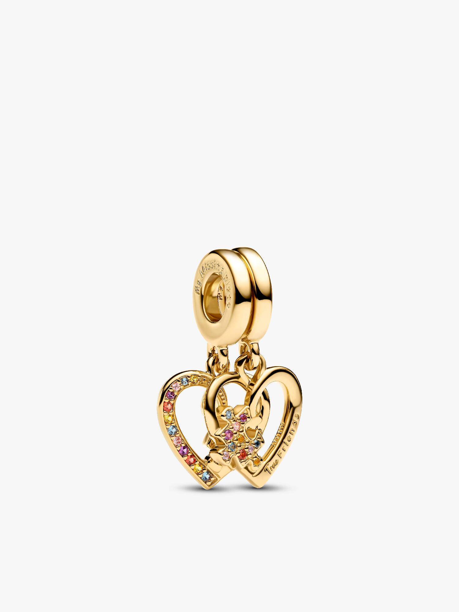Charm Colgante rompecabezas Corazones Divisibles