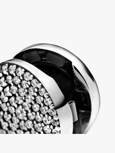 Charm Clip Pavé Redondo