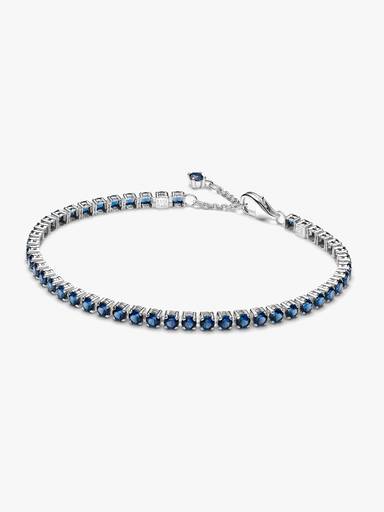 Brazalete Tenis Azul Brillante