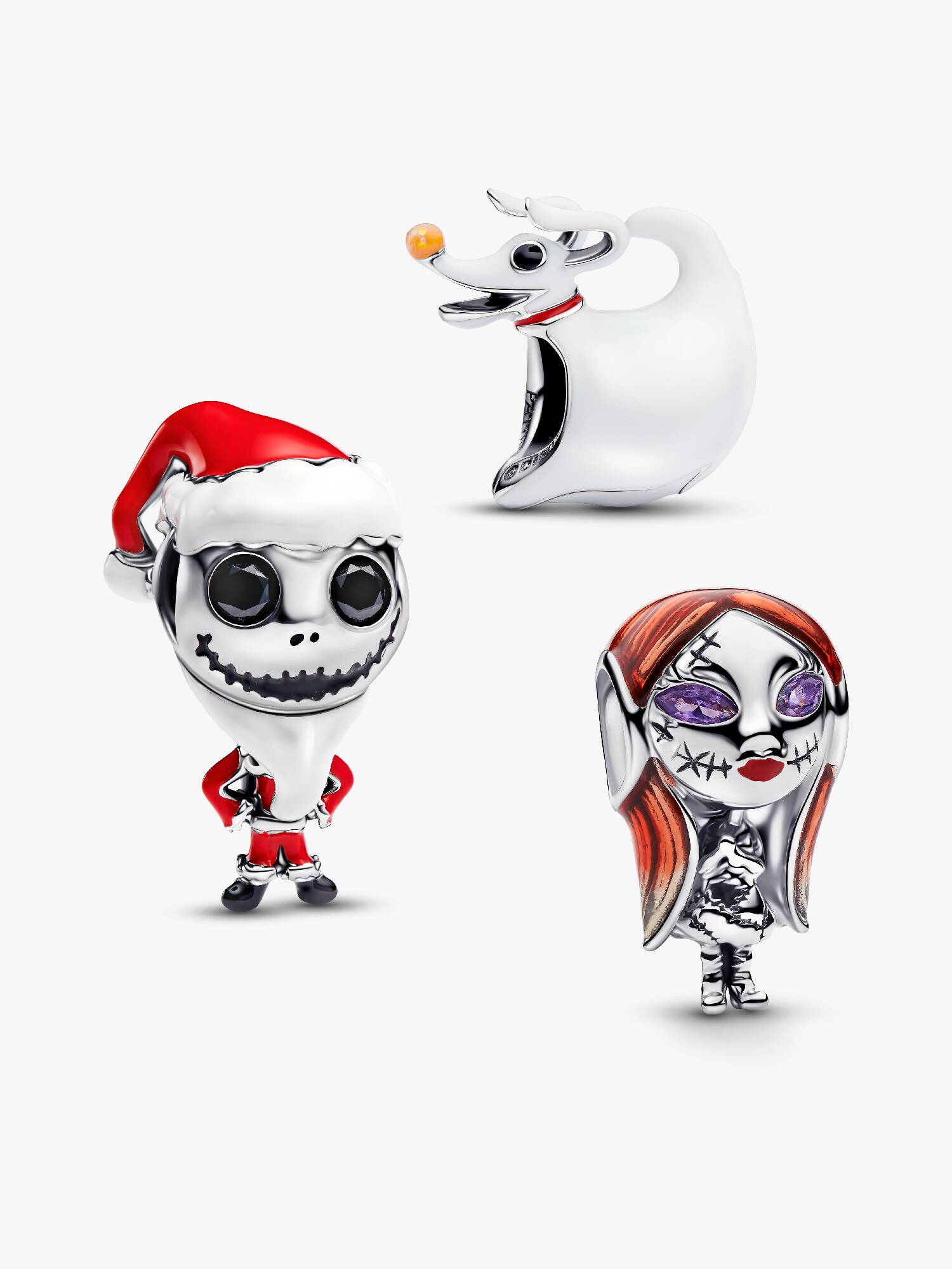 Trío de Charms Disney de El Extraño Mundo de Jack