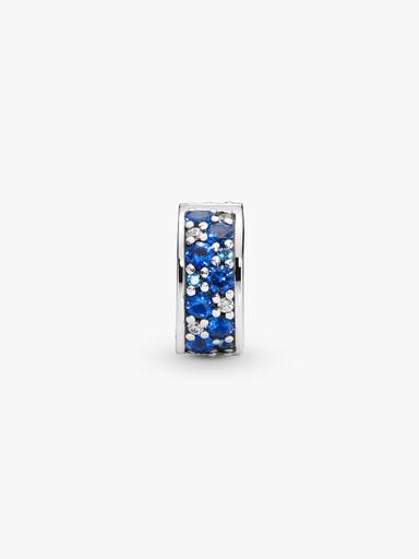 Charm Sujetador de pavé azul