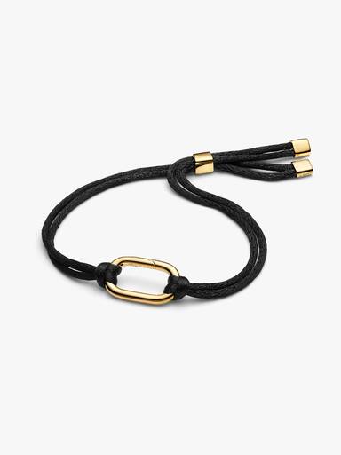 Brazalete de cordon de eslabones que se puede abrir