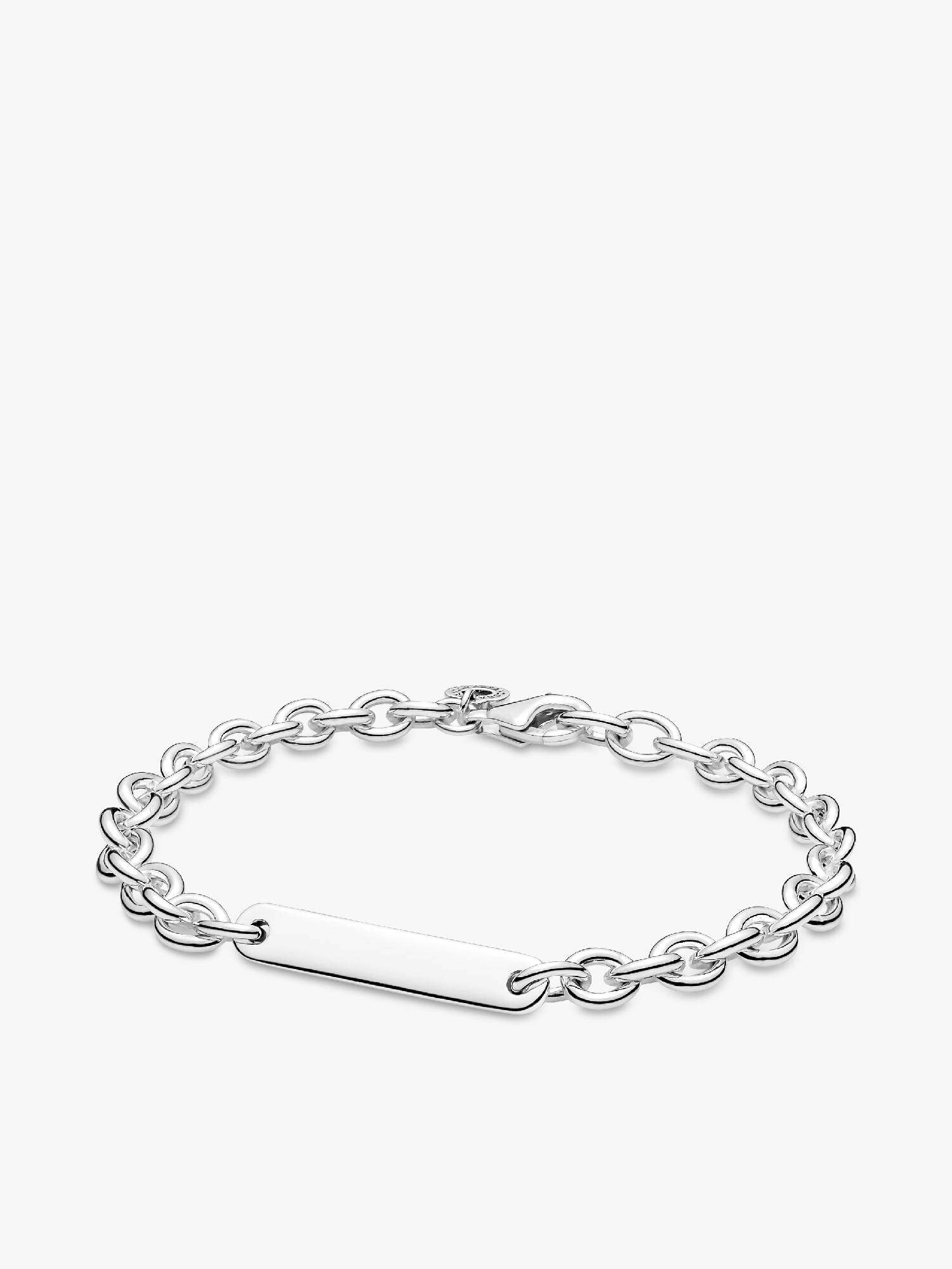 Brazalete De Eslabones Con Barra