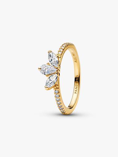 Anillo Ramo Herbario Brillante