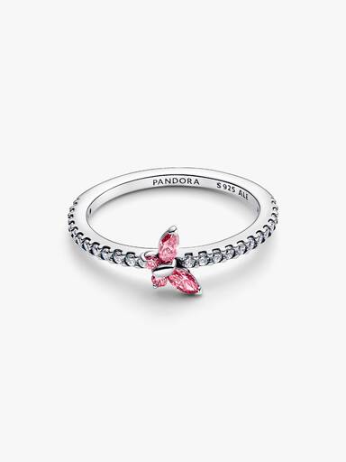 Anillo Mariposa Brillante