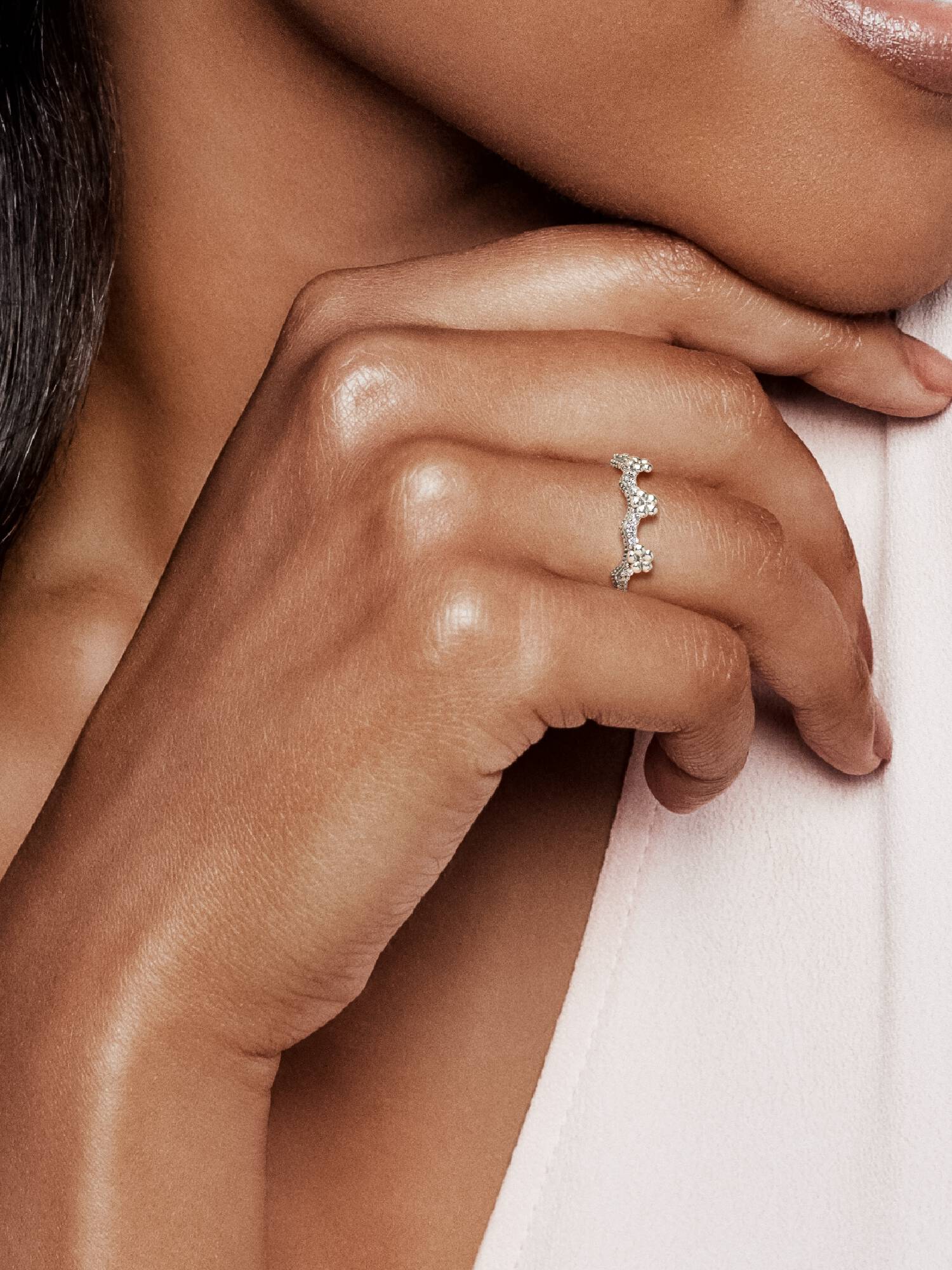 Anillo Corona de Flores