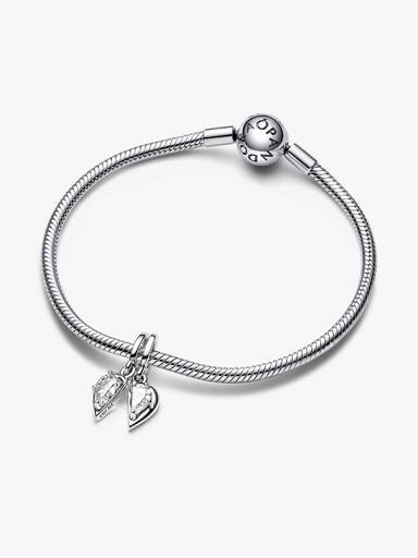 Charm colgante separable Madre e Hija Pandora Plata Esterlina