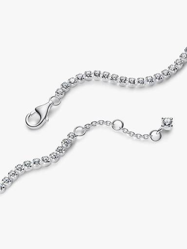 Brazalete de tenis reluciente