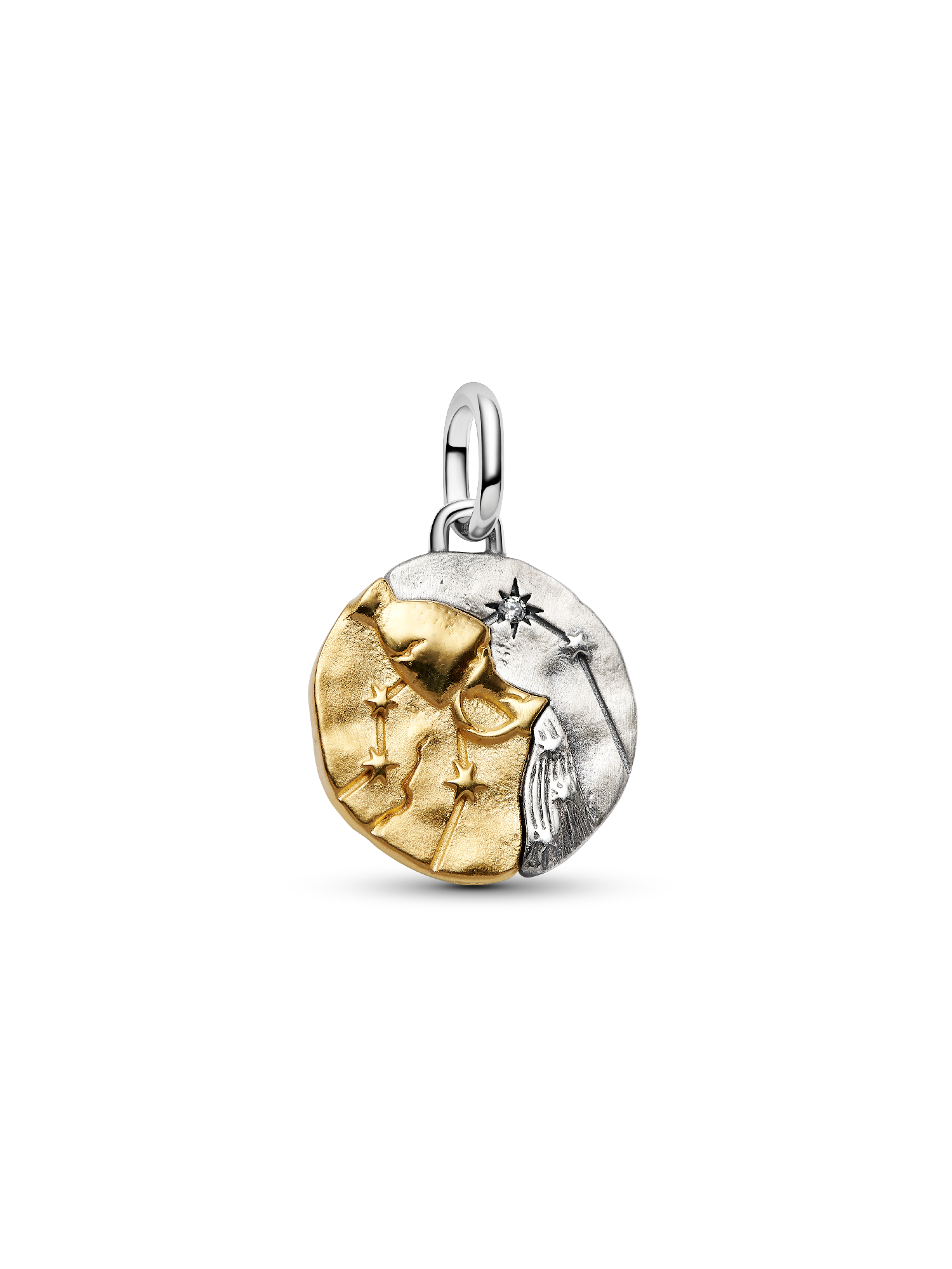 Charm medallón colgante del signo del zodiaco Acuario