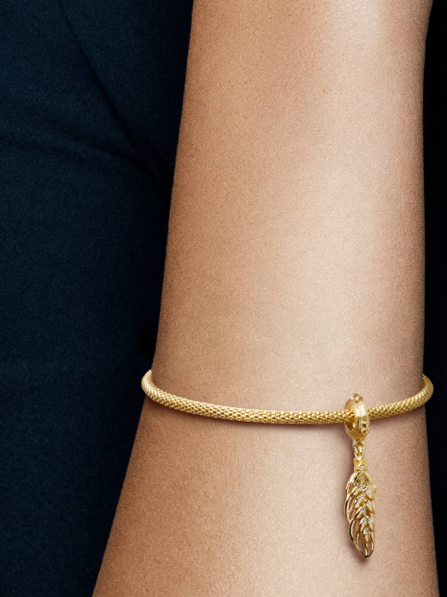 Charm Dangle Espiga de Trigo