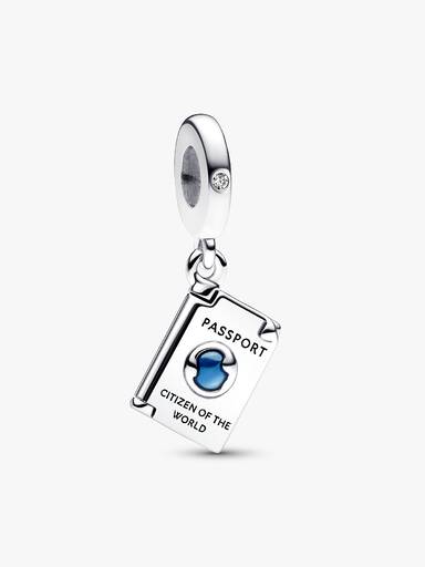 Charm Colgante Pasaporte Azul