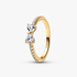 Anillo Lazo Brillante Transparente Anillo Lazo Brillante Transparente