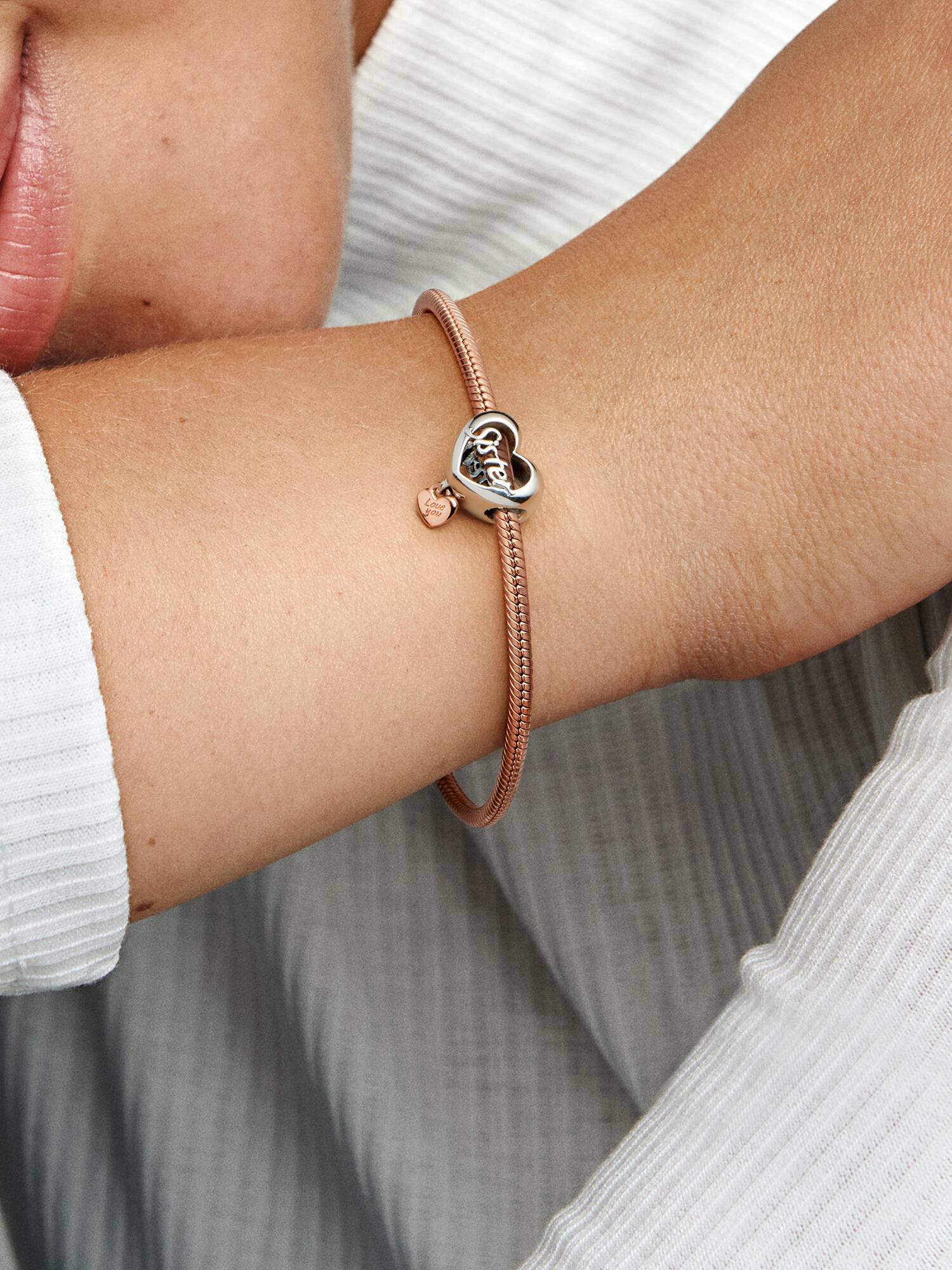 Charm Corazón Te Amo Hermana