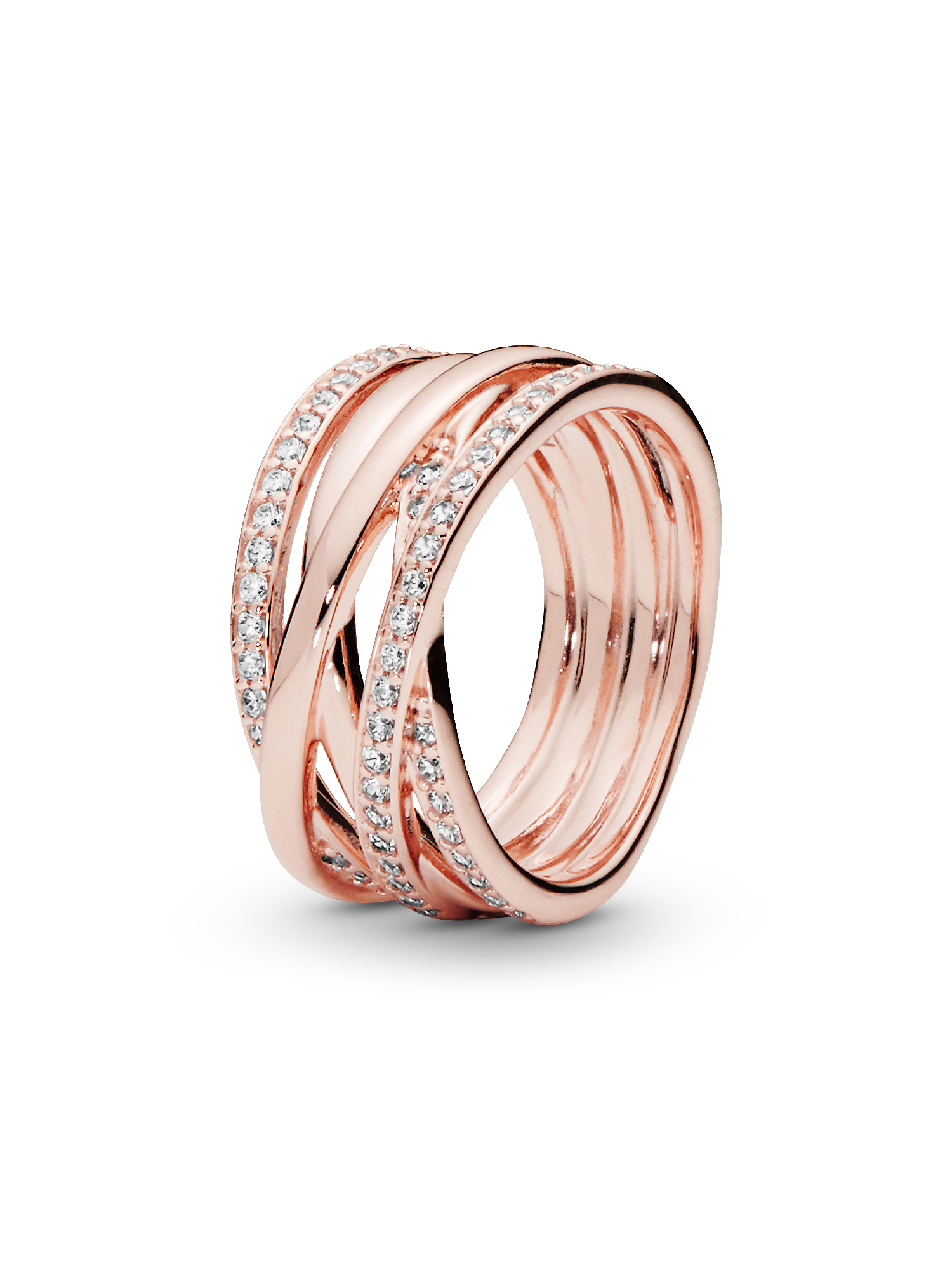 Anillo Brillos Alternos 56
