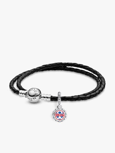 Set Pulsera de Cuero y Charm Colgante Panamá 2026