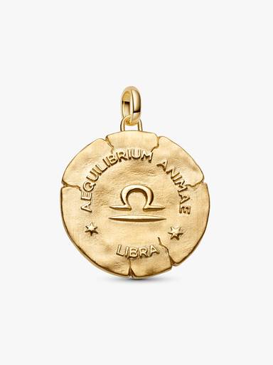 Charm Medallón grande signo del zodíaco Libra