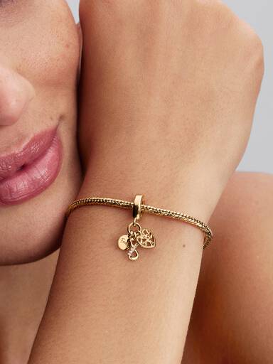 Charm Colgante Triple Infinito Familia