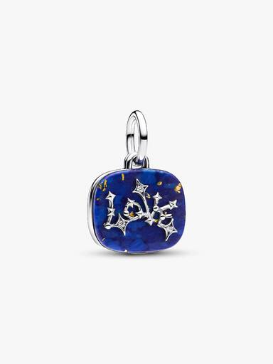 Charm Colgante Doble Constelación de Amor Azul Celestial