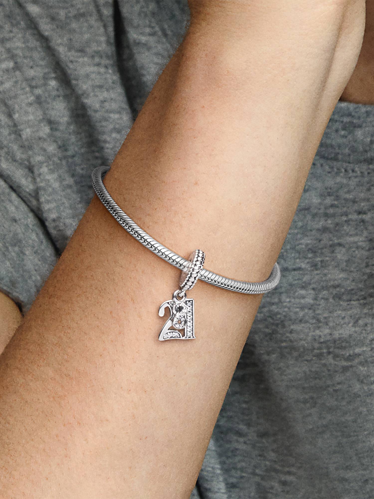Charm Colgante Celebración De 21 Años Talla única