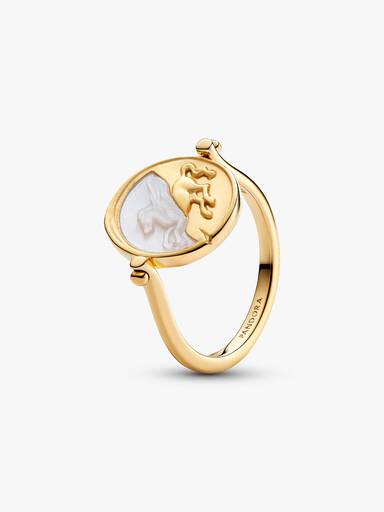 Anillo Medallón Reversible Pegaso