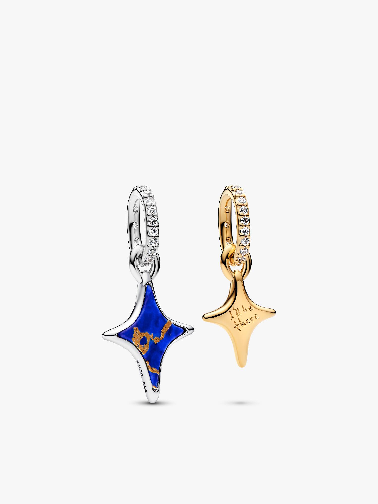 Charm Colgante Divisible Sol y Luna 