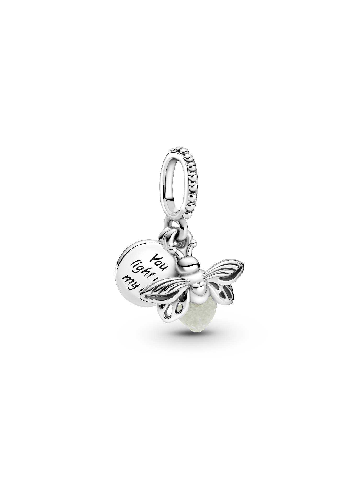 Charm Colgante Luciérnaga Que Brilla En La Oscuridad