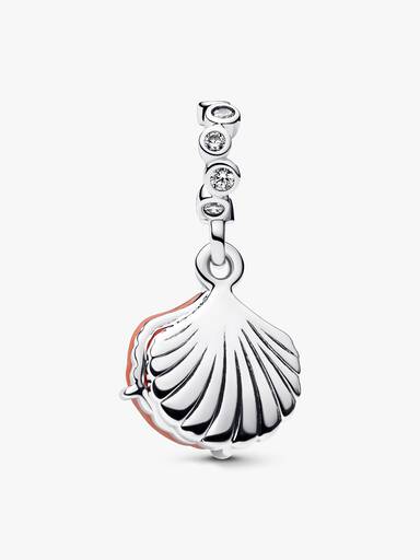 Dije Colgante Doble Concha Coral
