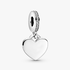 Dije colgante Corazón para grabable Dije colgante Corazón para grabable