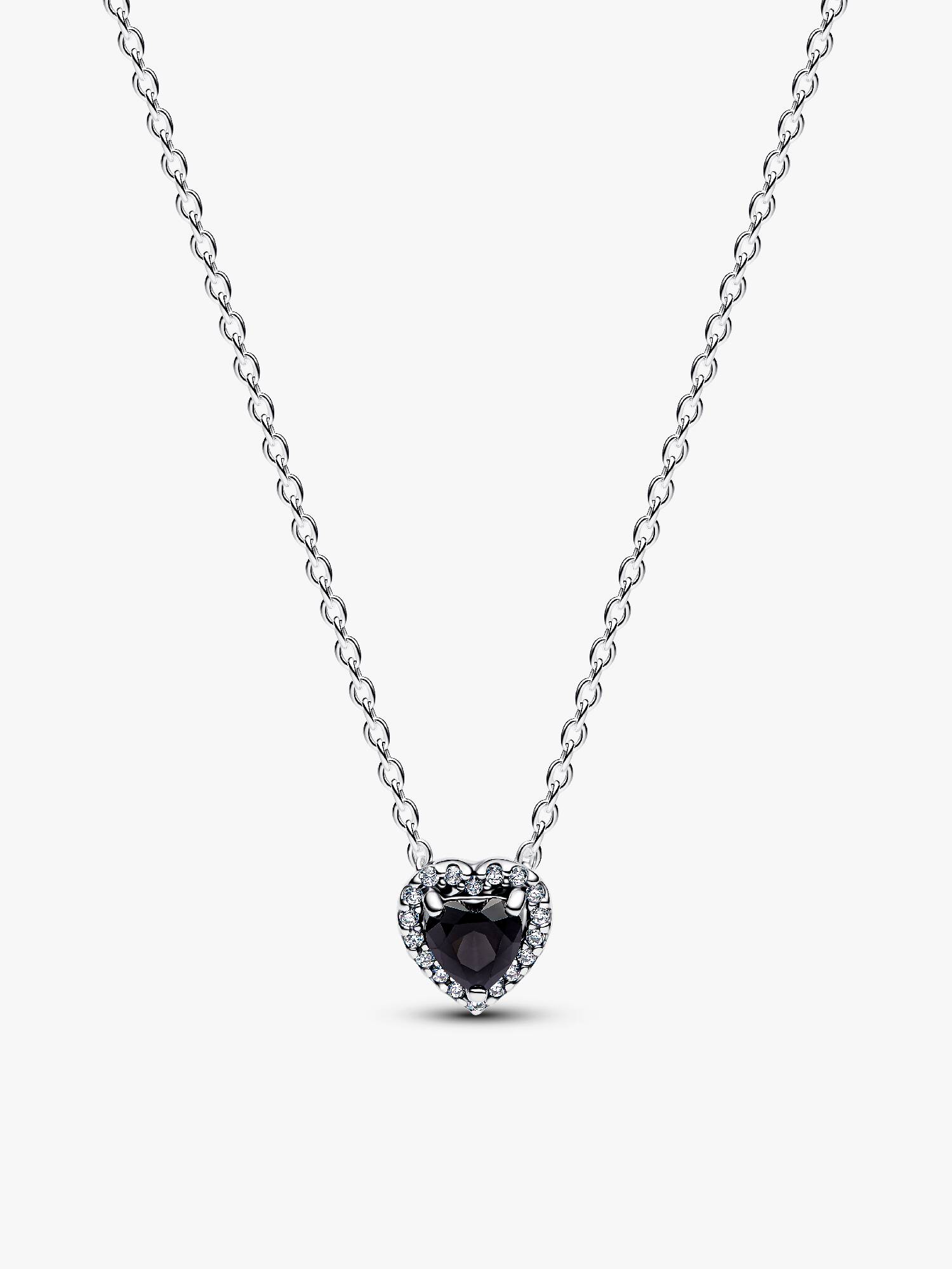 Collar corazón elevado