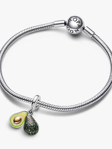 Charm Colgante Doble Aguacate