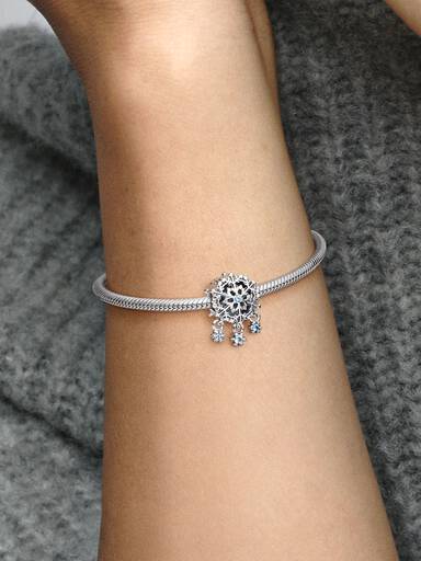 Charm Gota Copo de nieve helado