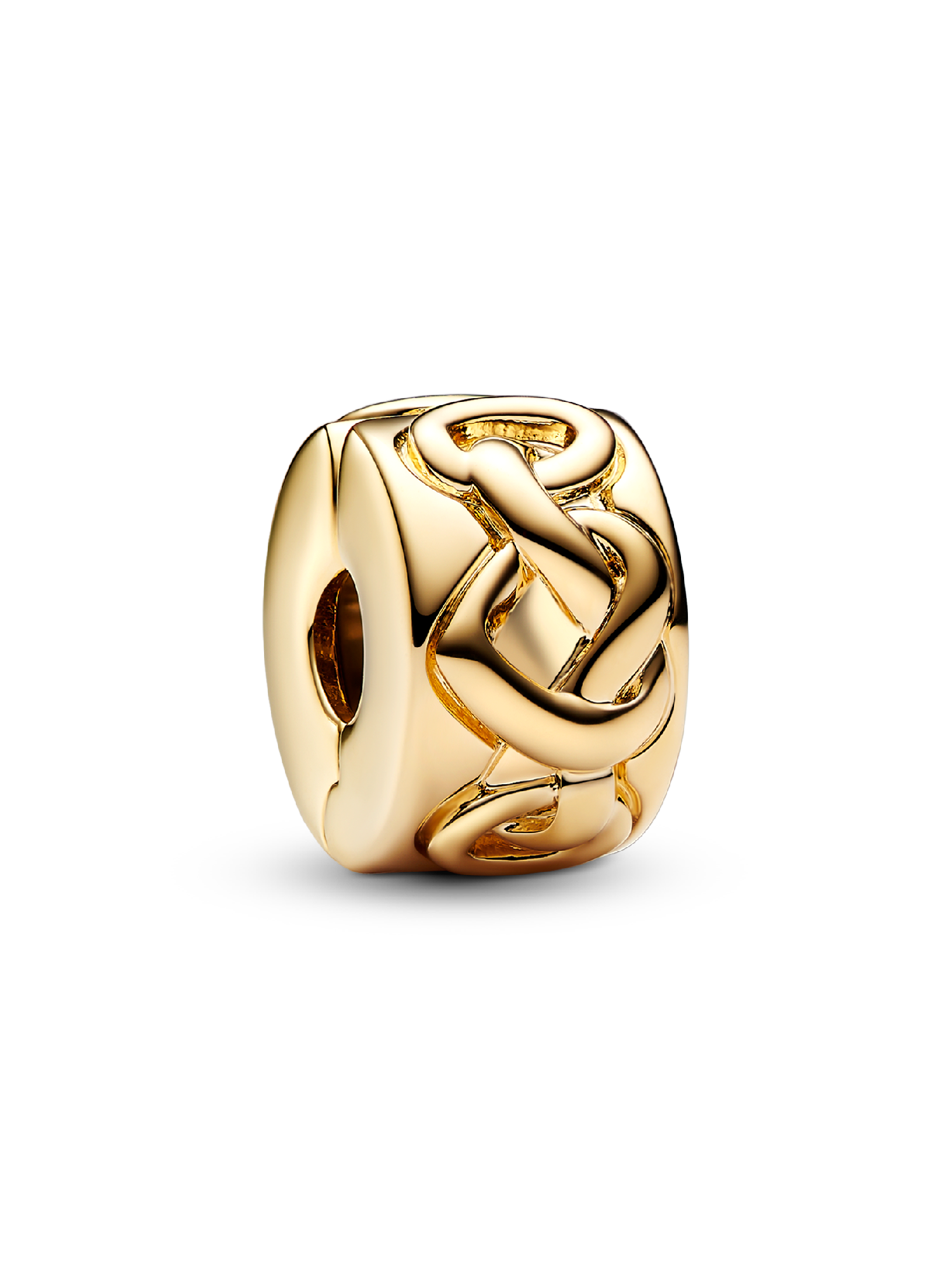 Charm de Clip Corazones Anudados Talla única