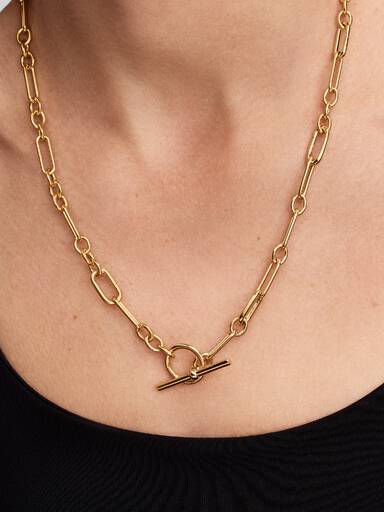 Collar de cadena Y de eslabones