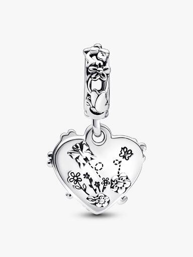Charm Colgante Doble Winnie the Pooh y Piglet de Disney