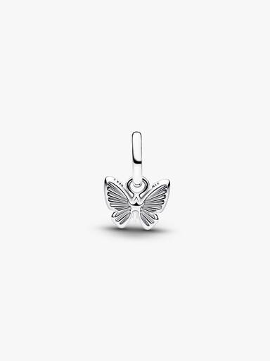 Charm Mini Colgante Mariposa rosa