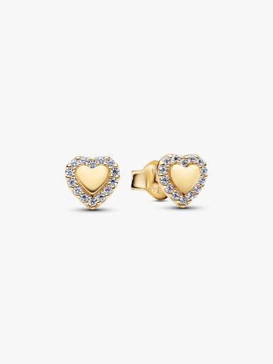 Aros de botón halo Corazón