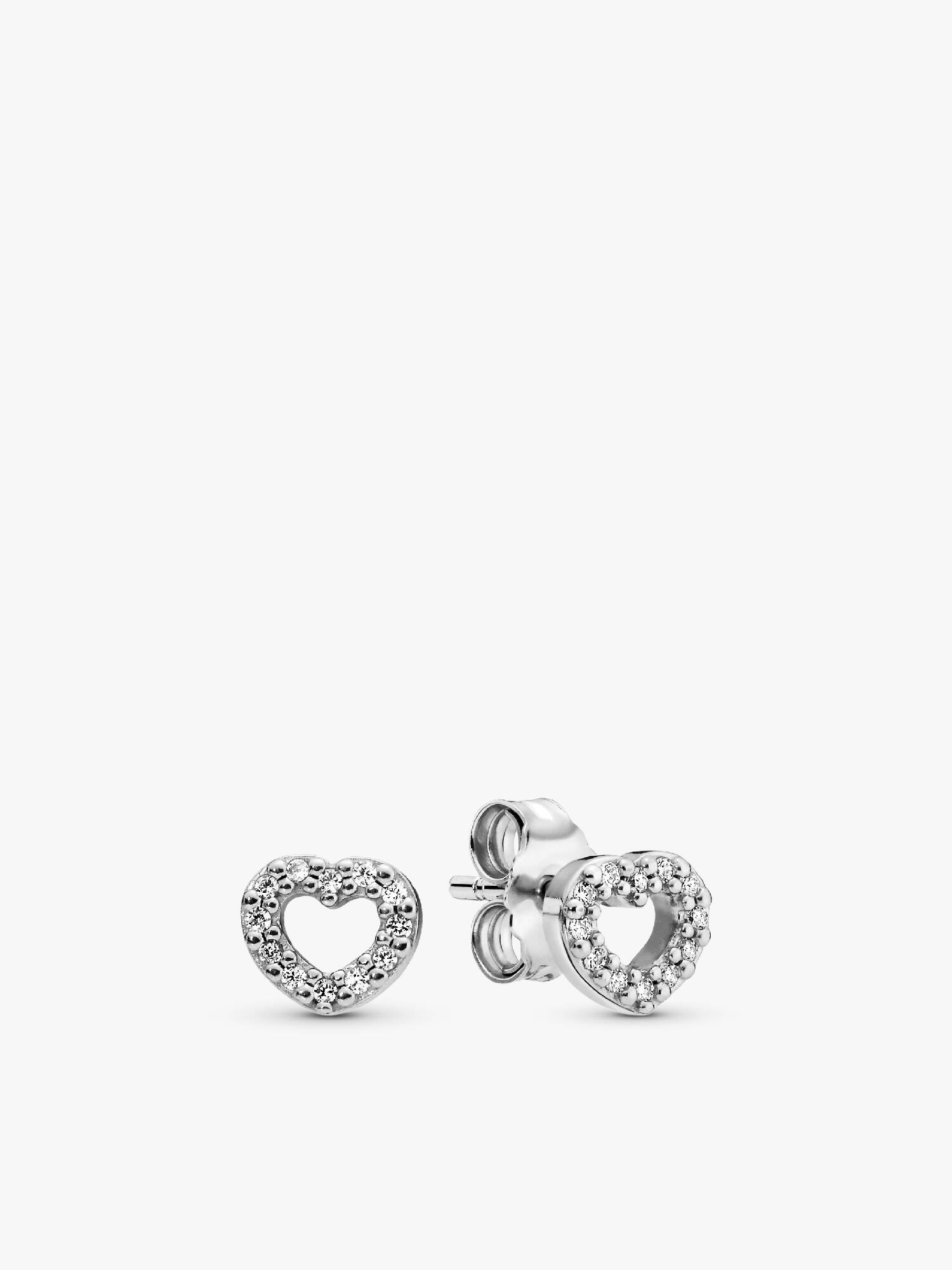 Aros de botón Corazón abierto
