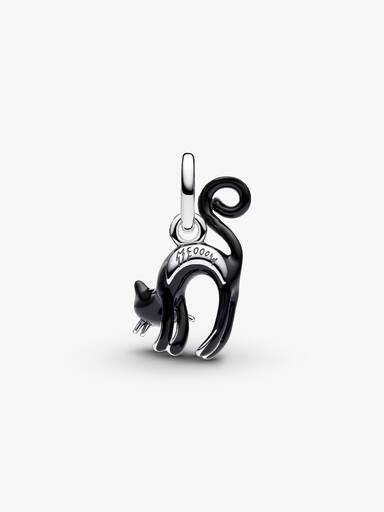 Charm Colgante Gato Negro