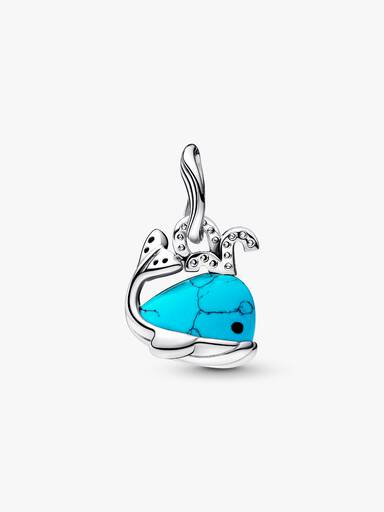 Dije Colgante Ballena Turquesa